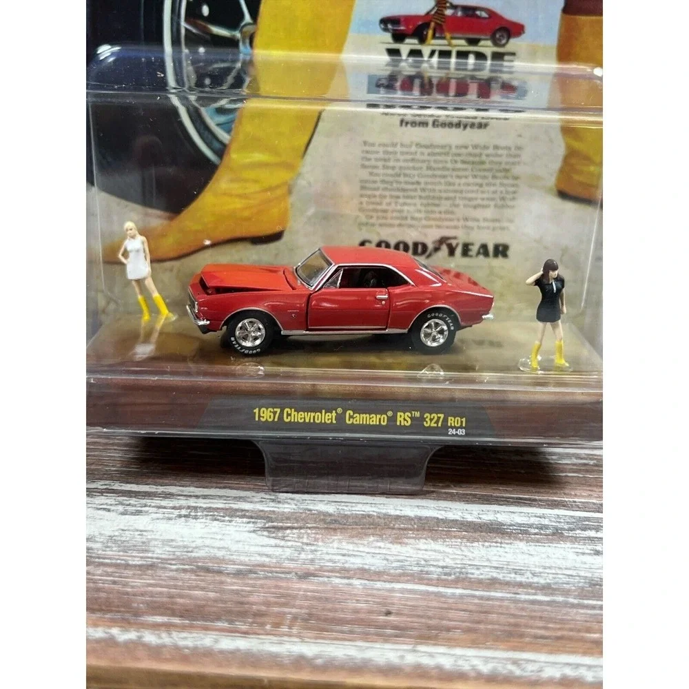 M2 Machines Goodyear 1967 Chevrolet Camaro RS 327 R01‎ Diecast Car 1:64 Scale